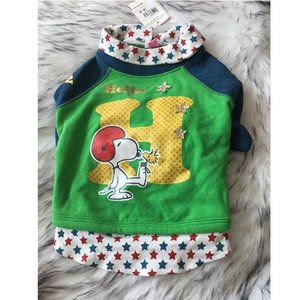 Snoopy Dog Shirt - Fits up to 17 lbs NEW Bundle Only